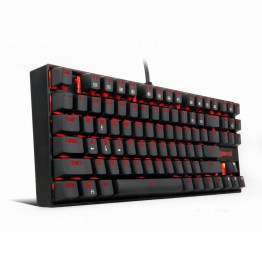Tastatura Redragon Kumara , Gaming , Mecanica , LED Rosu , Negru